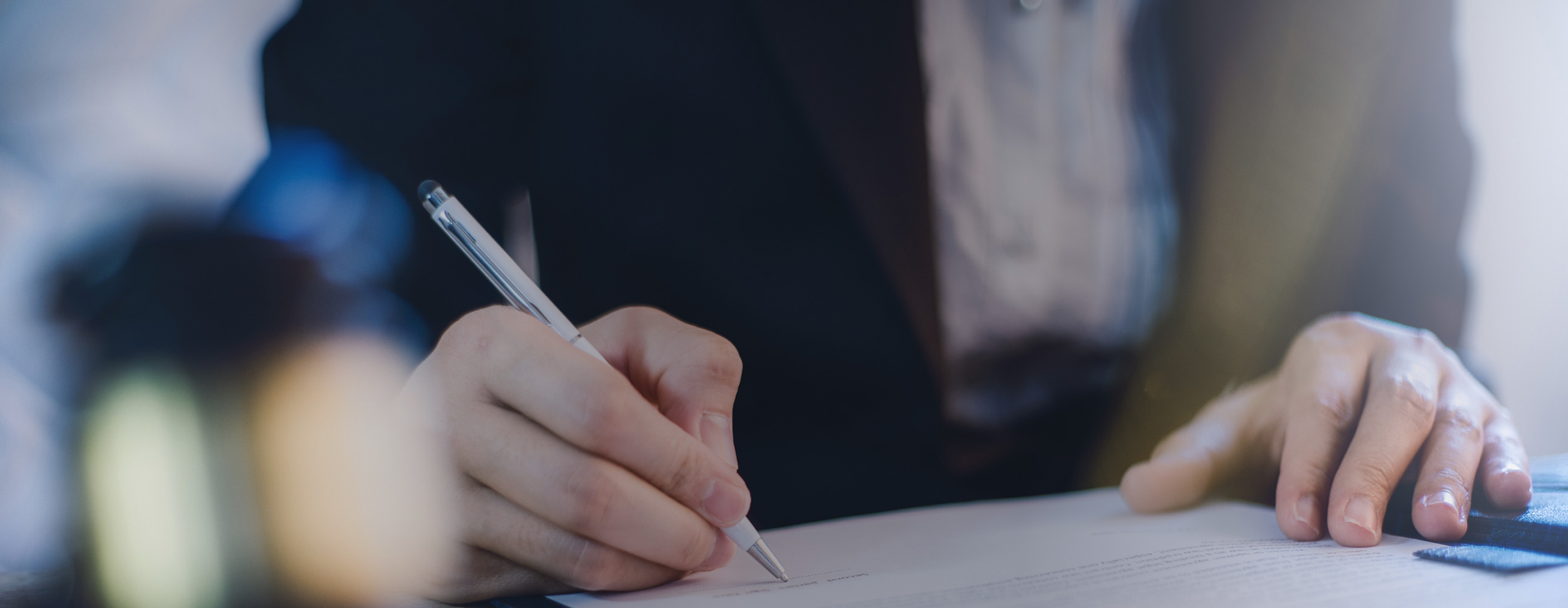 writing on the paper