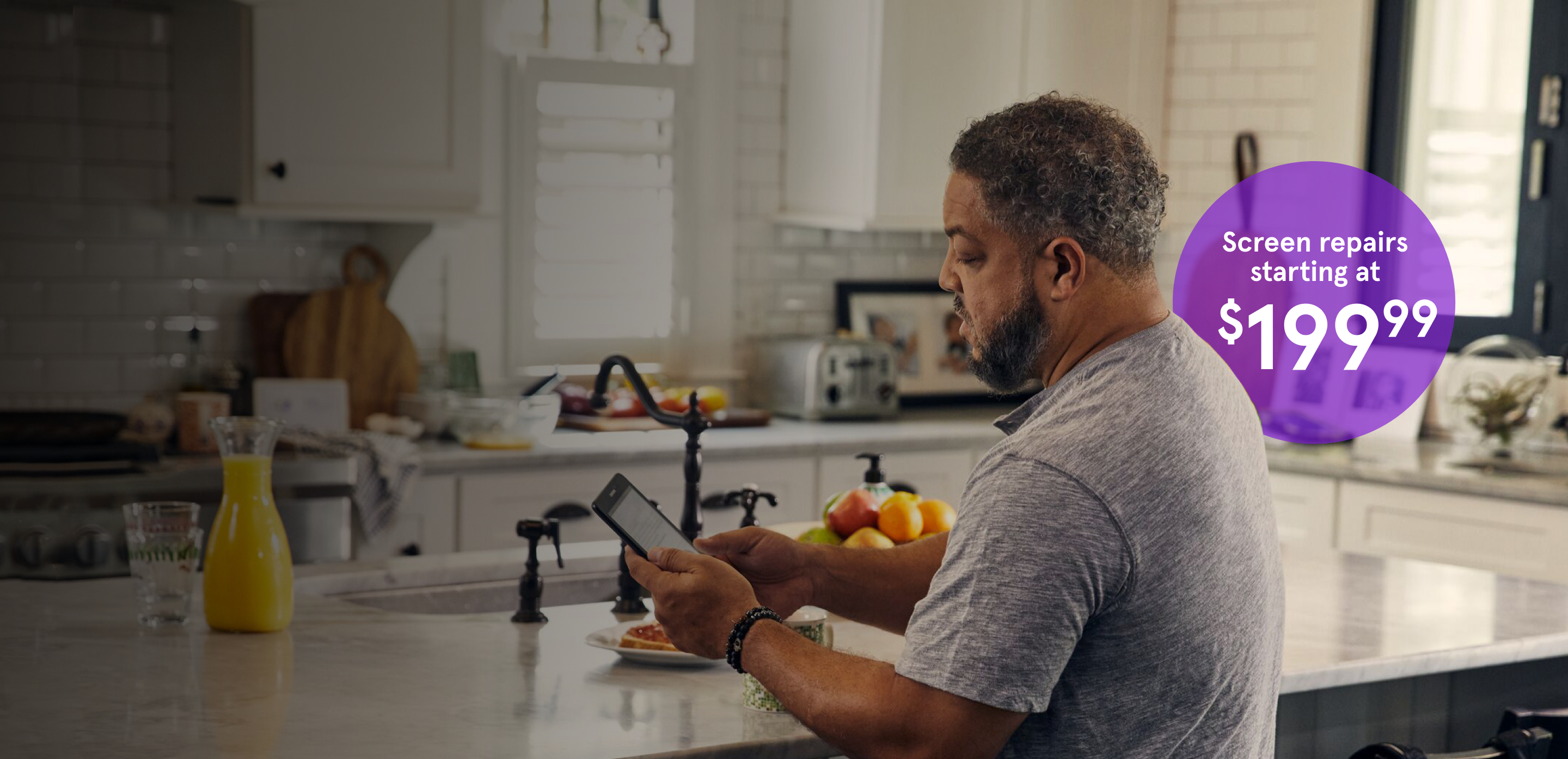 Screen repairs starting at $199.99 