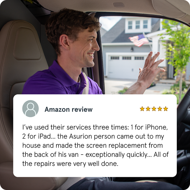 I've used their services three times; 1 for iPhone, 2 for iPad... the Asurion person came out to my house and made the screen replacement from the back of his van - exceptionally quickly... All the repairs were very well done.